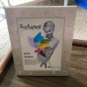 3/$15 New Silver & Gold Hearts Picture Frame